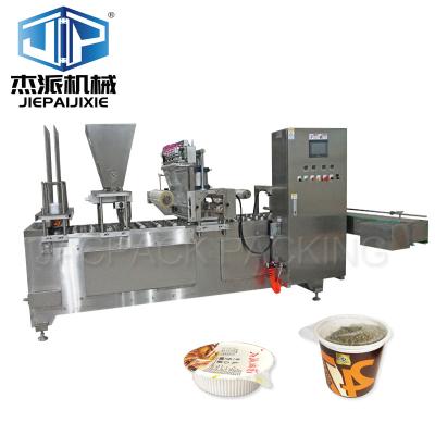 High Precision Filling Sealing machine for Liquid Paste and Granule Article Seasoning Snack
