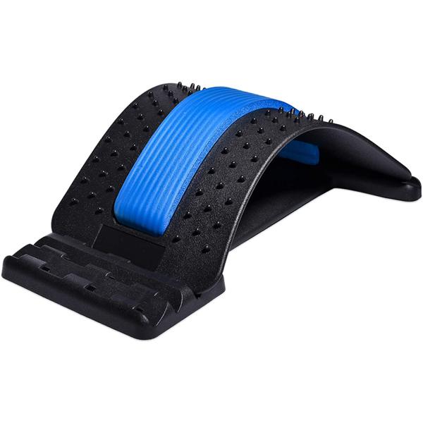 Back Stretcher Lumbar Back Pain Relief Device Multi-Level Back Massager Lumbar Pain Relief for Herniated
