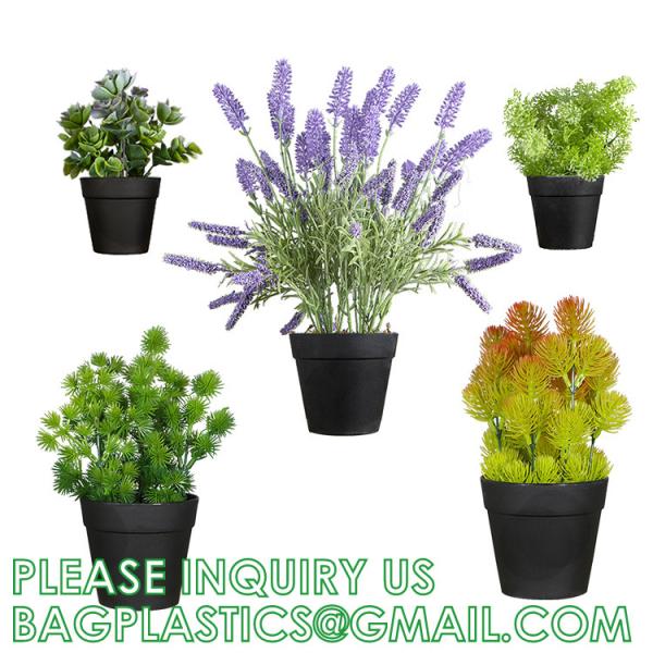 Fake Plants 16 Faux Plants Artificial Potted Plants Indoor for Home Office Farmhouse Kitchen Bathroom Table Shelf