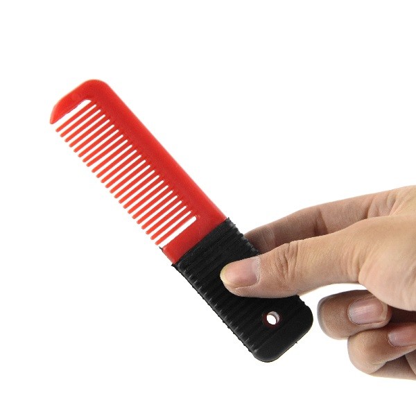 Small Soft Grip Mane And Tail Grooming Comb For Horses Knot Free 12.7*2.5cm