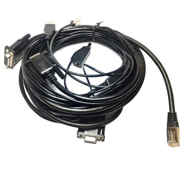 Black Multifunction Trimble Gps Cable / Data Cable For Sps Series