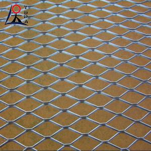 PVC Coated Expanded Metal Mesh Panels Anti-Slip Easy Install