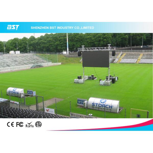 Outdoor HD Rental Led Screen Pixel Pitch 6.66mm With 140 Degree Viewing Angle