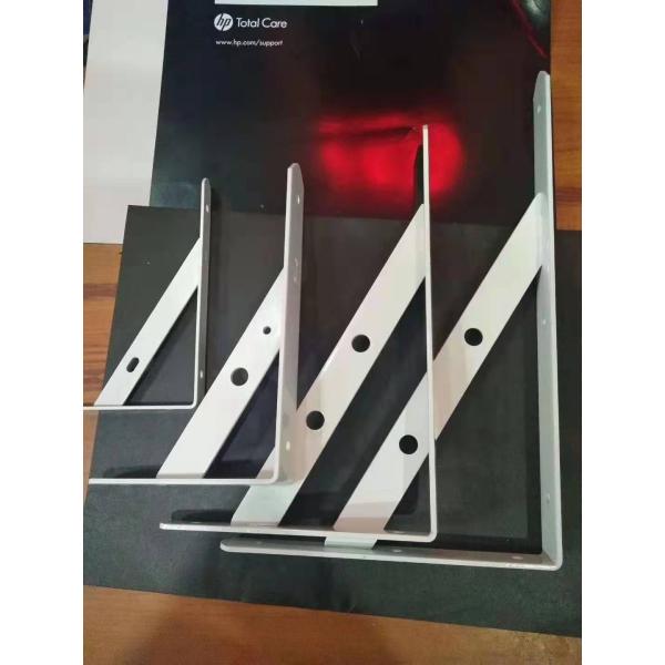 Порошкообразованная тяжелая полка L скобки Полка поддержка угловой скобки соединения Правый угол скобки