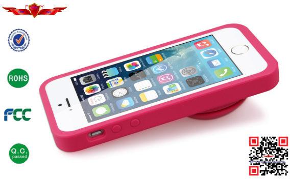 Newest Fashion Design Silicone TPU Cover Cases For Iphone 5G 5S With Megaphone Multi Color