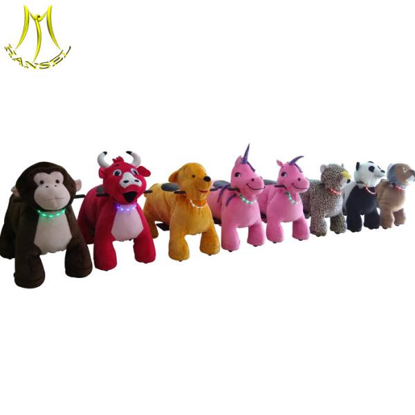 Hansel electronic plush toys animals battery operated unicorn toy