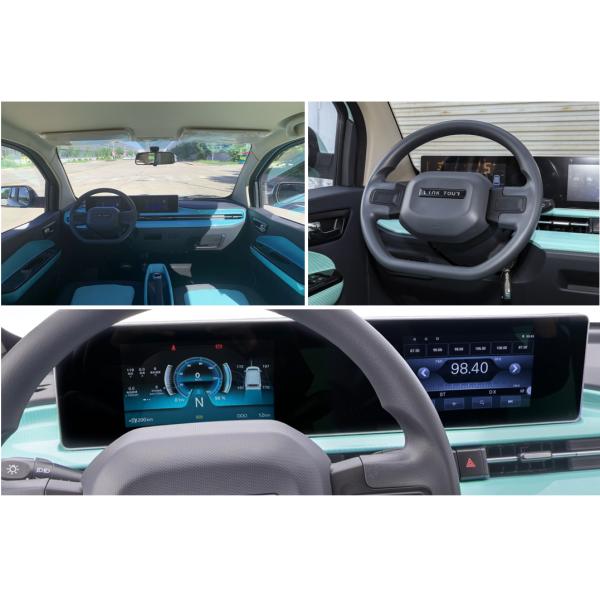 5-дверный 4-местный экологически чистый электромобиль Link 01 Транспортные средства безопасности вождения