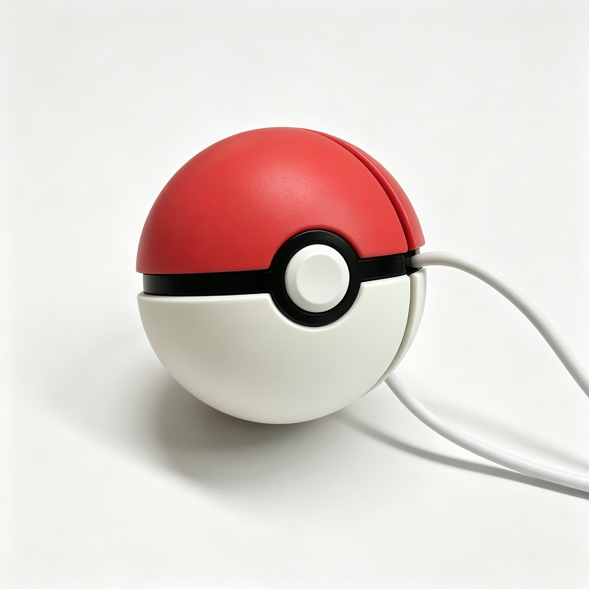 Split Sphere  3D Printed Custom  Data Cord Organizer Travelling 3D Printed Office Supplies