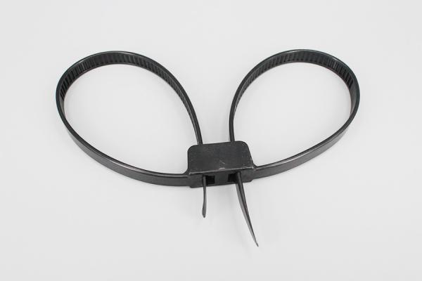 DEMOELE Black and white Handcuffs Cable Ties With High Tensile Strength