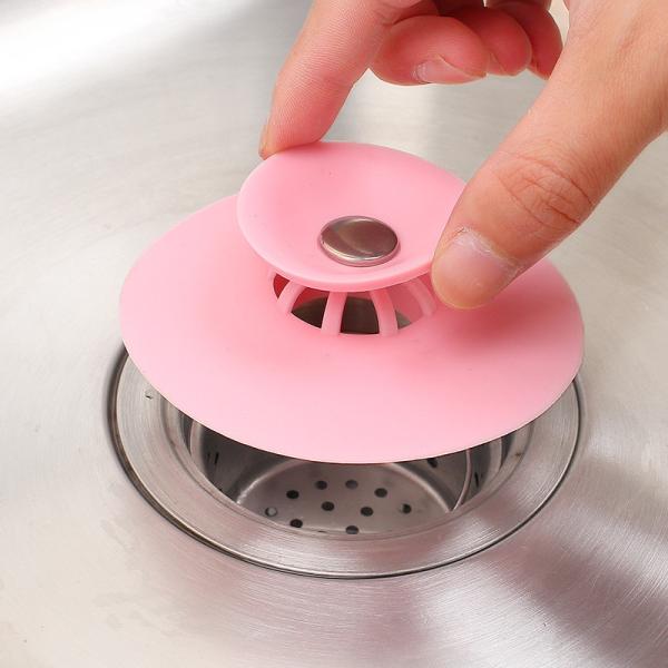 Factory Wholesale Cheap rubber Sink Strainer silicone bathroom and kitchen floor drain