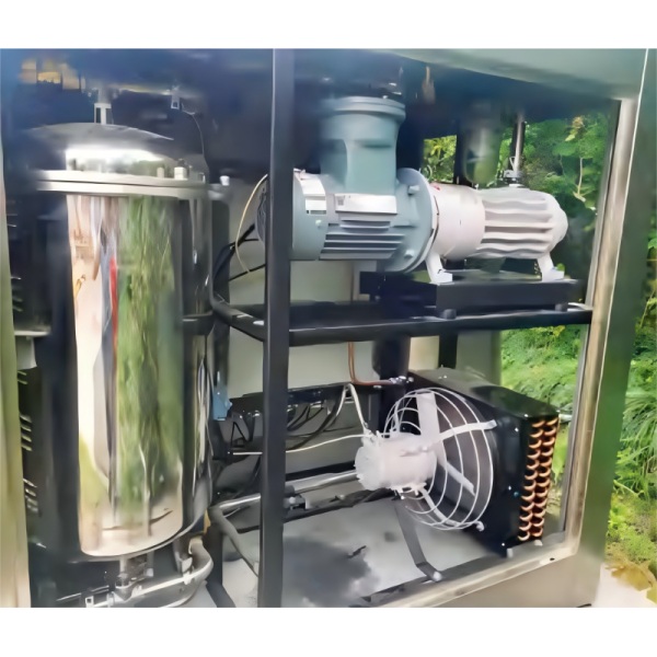 Corrosion Resistant LG Series Dry Screw Oil Free Vacuum Pump 1.5KW-75KW Motorpower