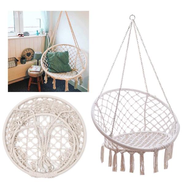 Гамако Усадьба Садовый сад Макрамовый Гаральный Висячий Стул Гамако для домашних животных