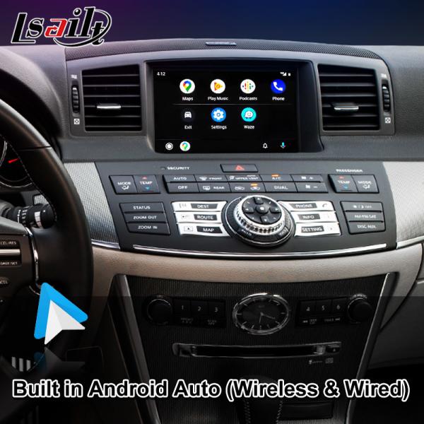 Экран Carplay андроида дюйма HD Lsailt 8 на серия 2008-2013 Infiniti m с мультимедиа показывает M25 M30d M37 M56 M35h