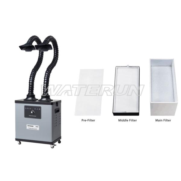 Nettoyage d'individu mobile gris-foncé portatif d'extracteur de vapeur avec 4 roues