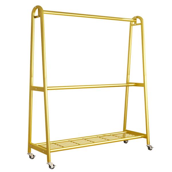 ISO9001 RoHS Approved Finished Goods Wardrobe Metal Coat Rack Free Standing