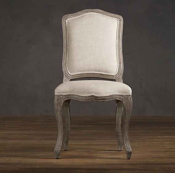 Rental wholesale wood frame chair linen fabric wooden carved chair event dining chair with upholstered