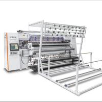 Máquina de revestimento automática de costura de cadeia com várias agulhas informatizadas