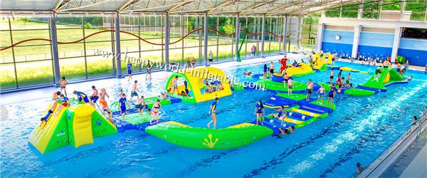 Inflatable Aqua Park , inflatable floating water island , inflatable water park playground