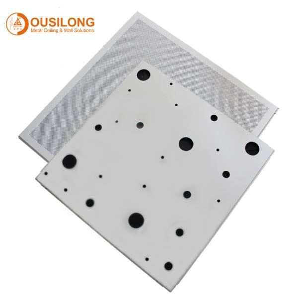 Положение пефорированное железнодорожным вокзалом в потолке кроет квадрат черепицей с алюминиевой панелью 350mmx350mm