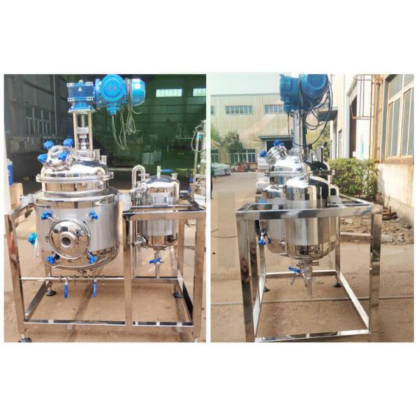 Stainless Steel Crystallization Reactor Toption 50L Jacketed Reactor