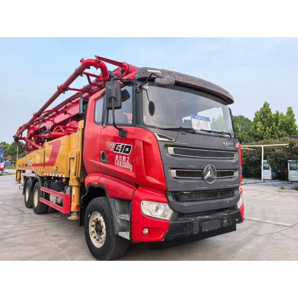 Pompes à béton d'occasion 2021 SANY 51m 51m camion de pompe à béton