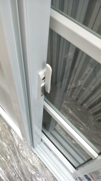 Fast White PVC Sliding Window In Open Type Horizontal Sliding