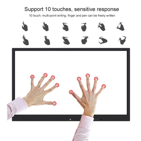 55 - 86 доска школьного образования андроида киоска LCD Whiteboard экрана касания дюйма передвижная OPS умная
