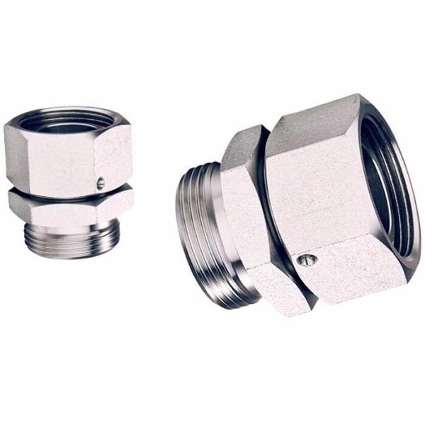 Pipe Lines OEM DIN Metric Female 24 Degree Cone O-Ring Sealing with Hexagon Head Type