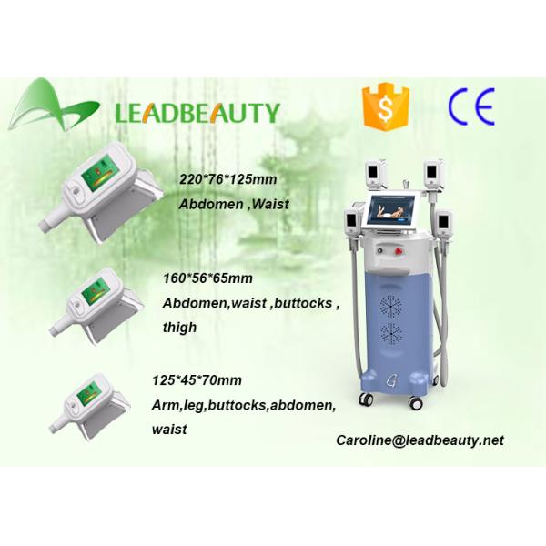 Hot in USA!Fat freeze 4 heads cryolipolysis cavitation rf weight reducing machine
