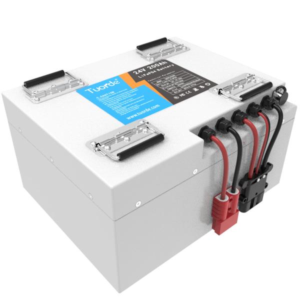 200A Custom Lithium Battery Packs LiFePO4 24V 200Ah For Tractor Forklift