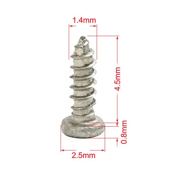 M1-M3 Pan Head Phillips Self Tapping Mini Screws Stainless Steel