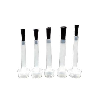 Flat type PE Nail Polish Brush Dupont Fingernail Paint Brushes