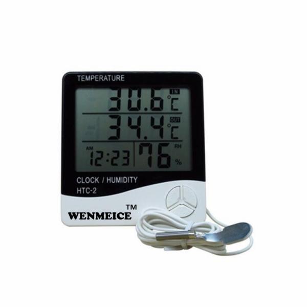 Customized Indoor Outdoor Digital Thermo Hygrometers With Extra Sensor