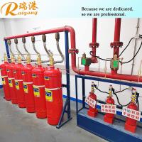 Automatic FM200 Fire Extinguishing System With 70 Liter Steel Piping For Commercial Buildings