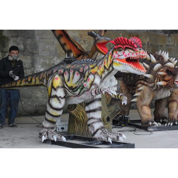 Езда динозавра доказательства Солнца Аниматроник с мягкой кожей силиконовой резины