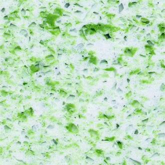 Green Interspersed Stone Kitchen Worktops With Compact Structure High Hardness