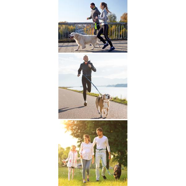 Pet Leashes Heavy Duty Retractable Nylon Dog Portable Comfortable Reflective