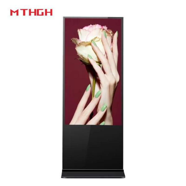 43 Inch HD Floor Standing Digital Poster Display 8GB/16GB Storage For OEM Suppliers