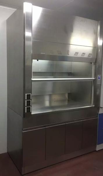 Perchloric Ducted Fume Hood Moistureproof Alkali Resistant For School