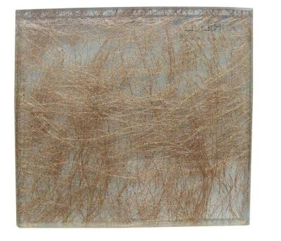 15mm Speciality Glass Laminated Wired Glass For Window Glass With Unique Design