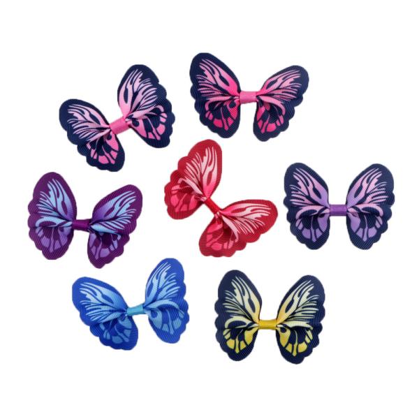 Ribbon Hair Clip Butterfly 6.2*5cm Stylish Addition to Your Fashion Collection