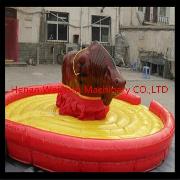 Outdoor carnival amusement rides mechanical bull rodeo/inflatable rodeo bull for sale!
