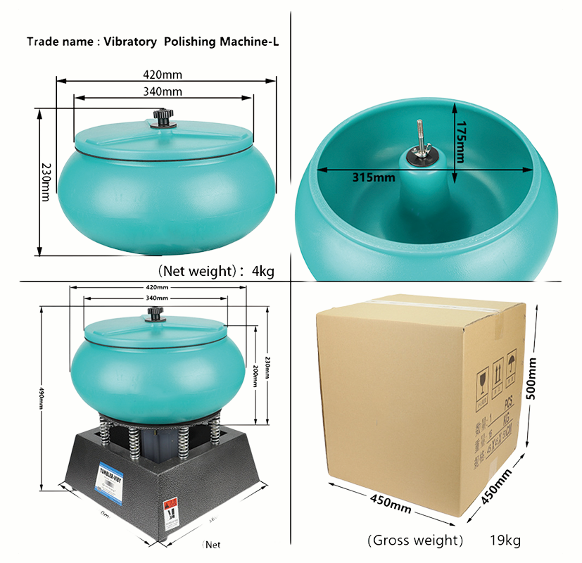 Vibratory Polishing Machine