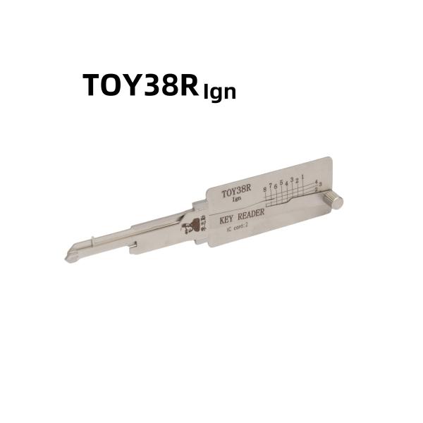 Lishi 2 In 1 Auto Lock Pick car unlock tool TOY38R TOY43 for Toyota Japan