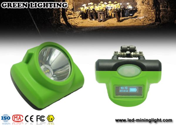 13000 Lux Safety Cordless Mining Lights / IP 68 Waterproof Miners Lights For Hard Hats