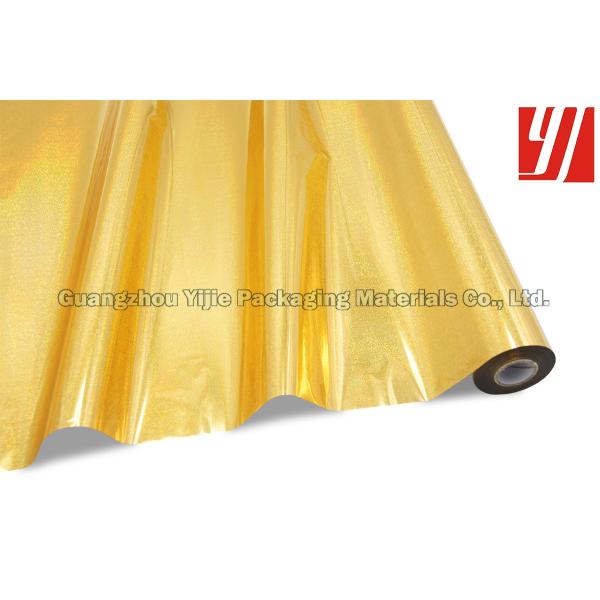 Punto de oro de la tinta hoja de oro del laser de 14 micrones para el regalo