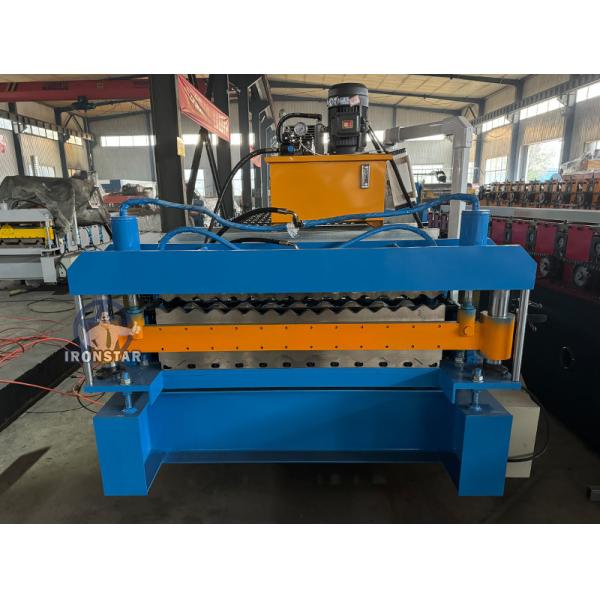 “Double Layer Roll Forming Machine 5 Rib and 6 Rib Trapezoidal Sheet CE Certified European Standard Automatic Roof Sheet Making Machine for Hungary Metal Roofing Production Line ”