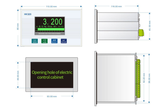 Industrial Weighing Controller for Chemical & Mixing Applications HK320
