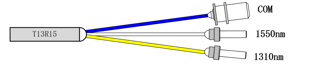 High Isolation Reflective Wavelength Division Multiplexing WDM Device