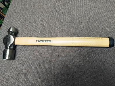#45 Forged carbon steel Ball Peen Hammer with wooden handle (XL0043-2)